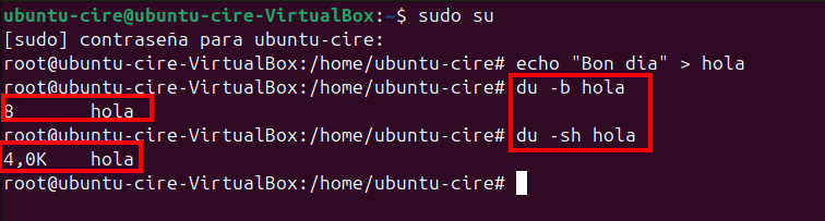 Bytes arxiu text pla 8 Bytes reals