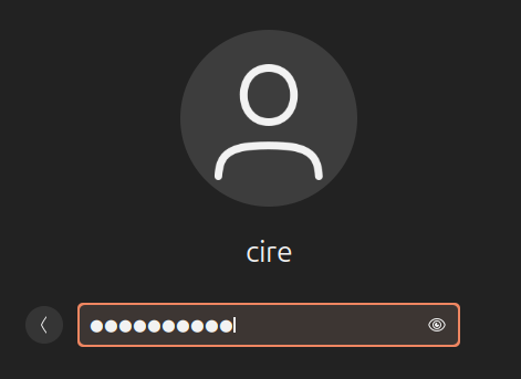 Comprovar inici sessió cire 1
