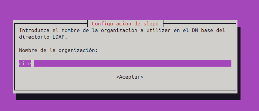 Pantalla 3 nom organització cire